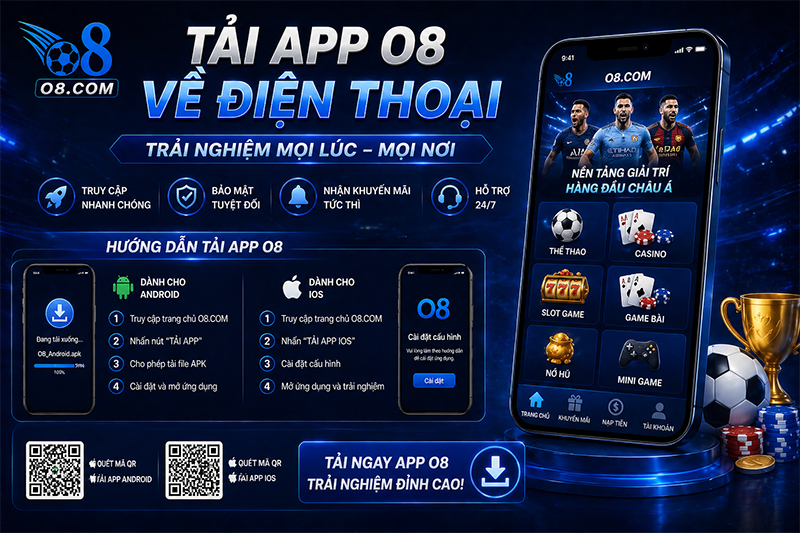 App O8 hỗ trợ chơi trên mọi thiết bị di động